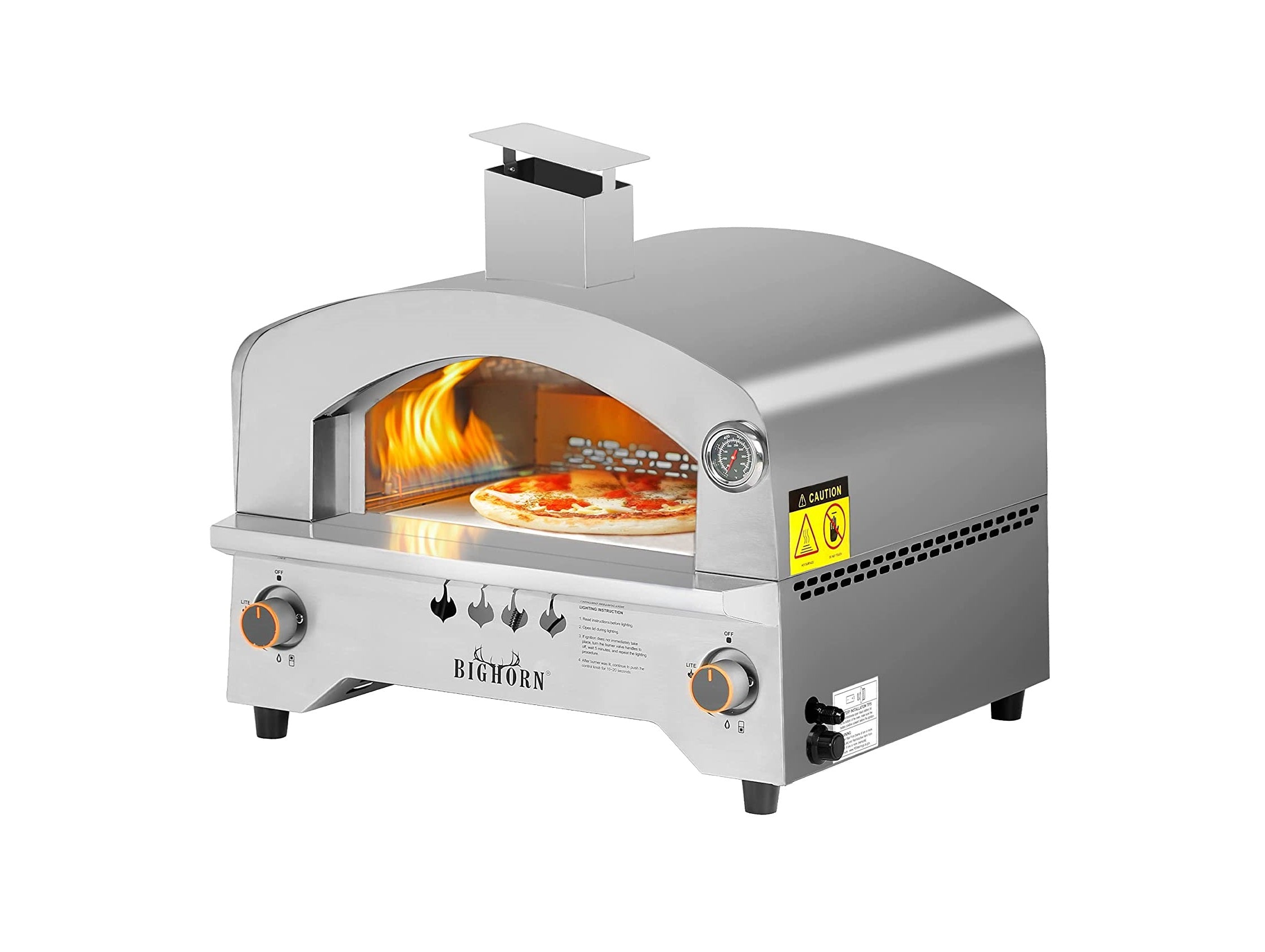 Stainless Steel Pellet Pizza Oven – grillncomfort