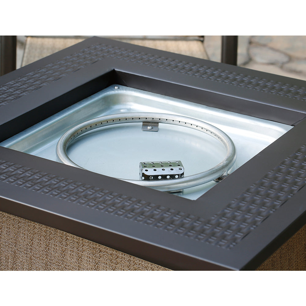 5 pc Gas Fire Pit Seating Set