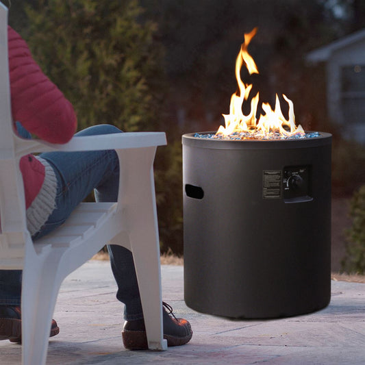 23 inch propane gas fire pit