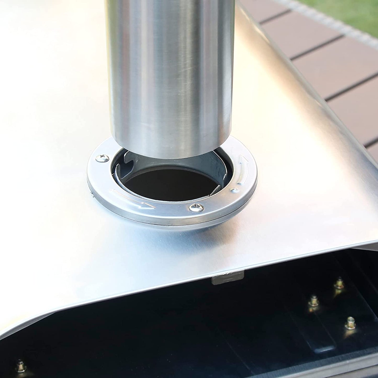 Stainless Steel Pellet Pizza Oven