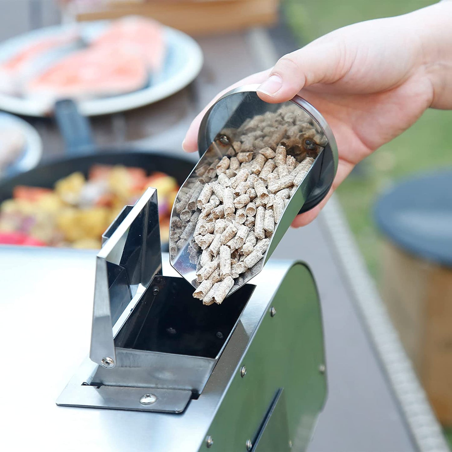 Stainless Steel Pellet Pizza Oven
