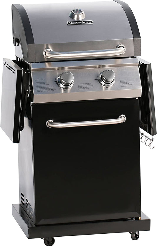 2 Burner Stainless Steel BBQ