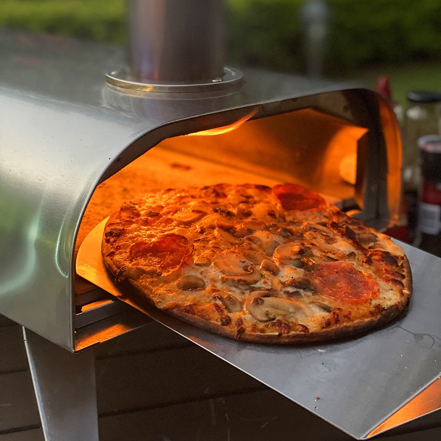 Stainless Steel Pellet Pizza Oven