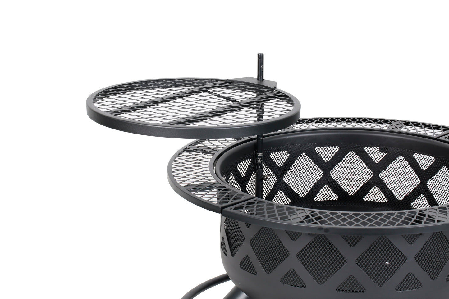 32” Wood Fire Pit w/ Grill