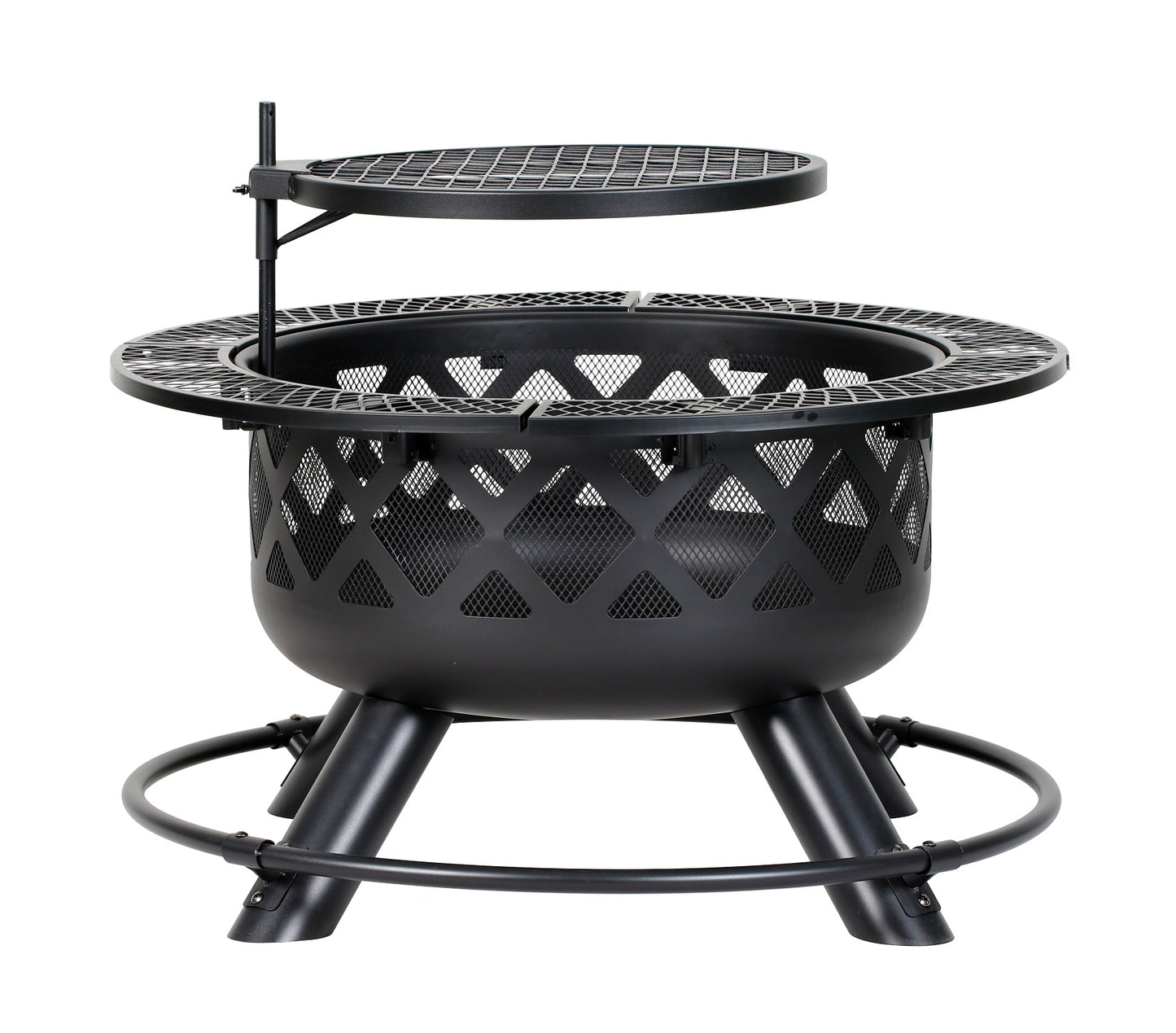 32” Wood Fire Pit w/ Grill