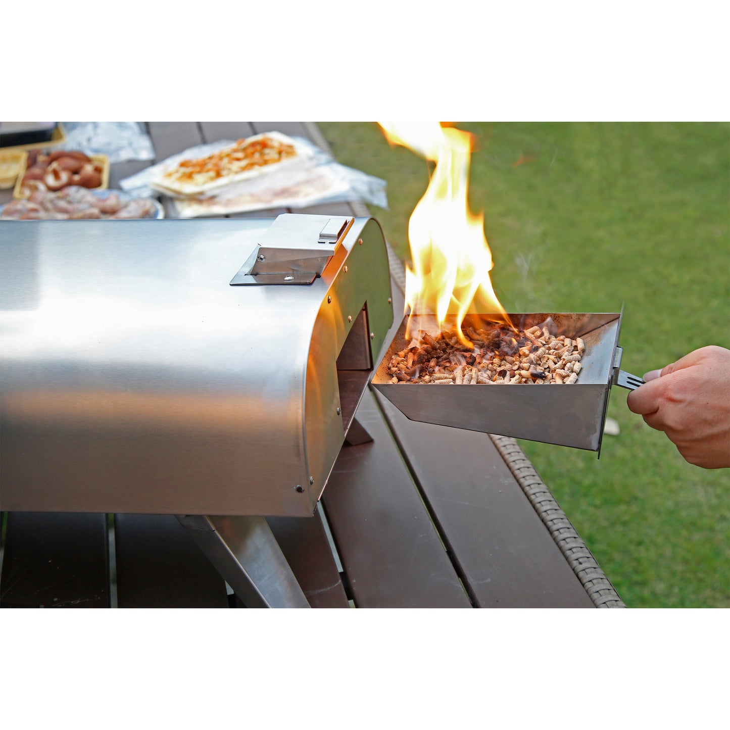 Stainless Steel Pellet Pizza Oven