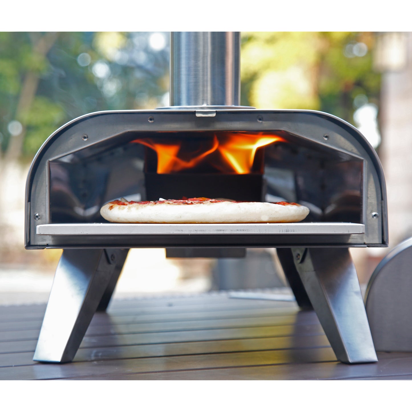 Stainless Steel Pellet Pizza Oven