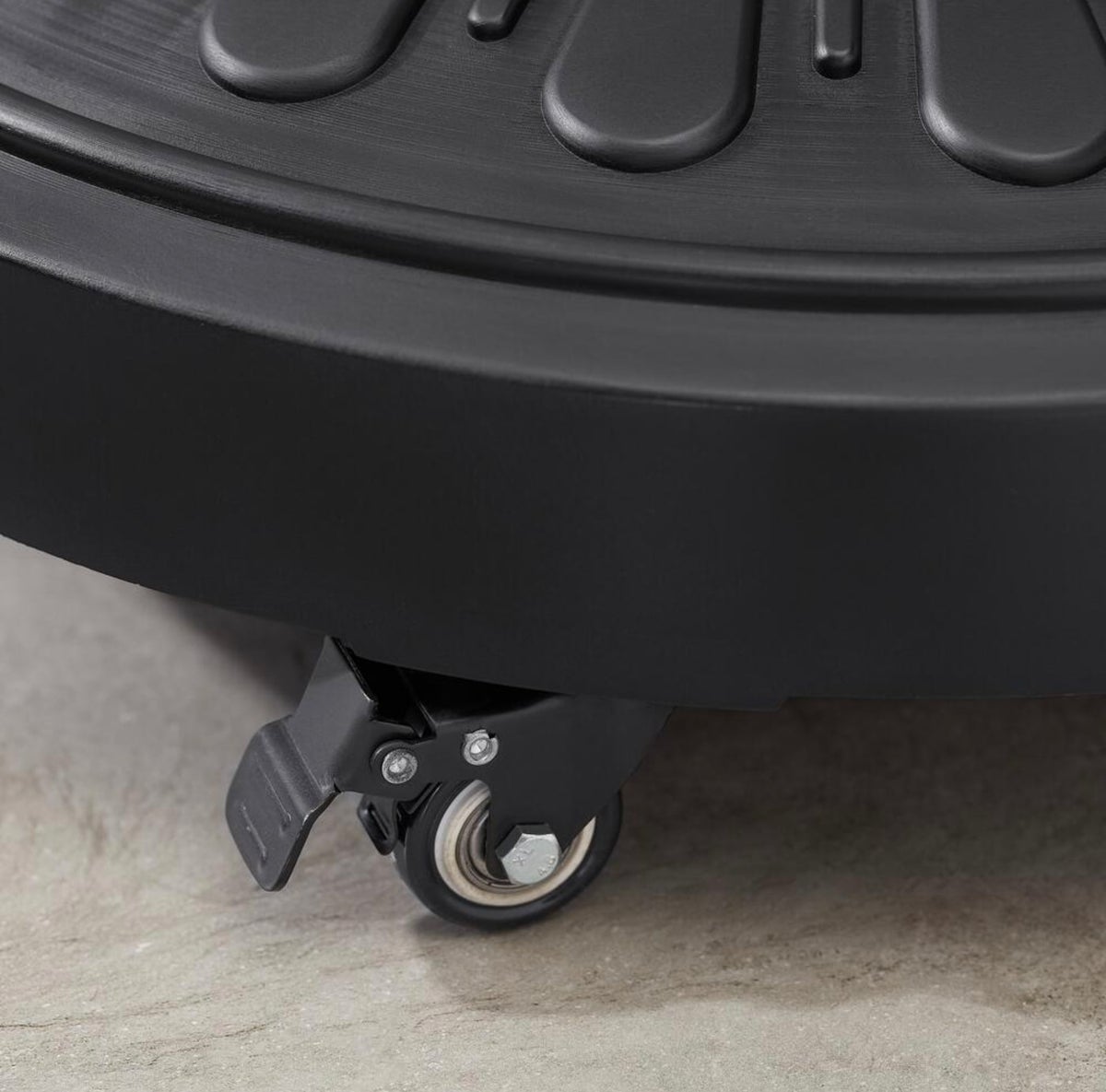 Stylewell 50 pound concrete and resin patio umbrella base