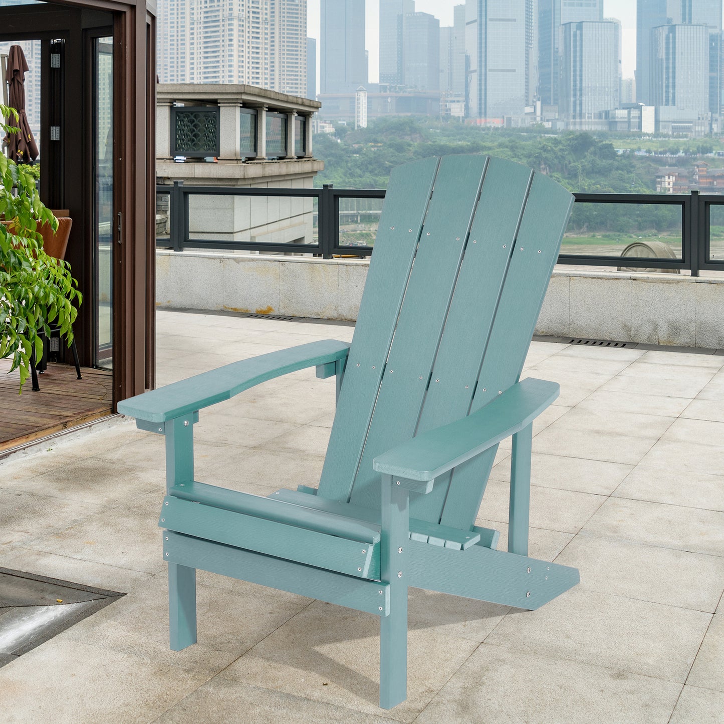 4 Slat Polywood Adirondack chair