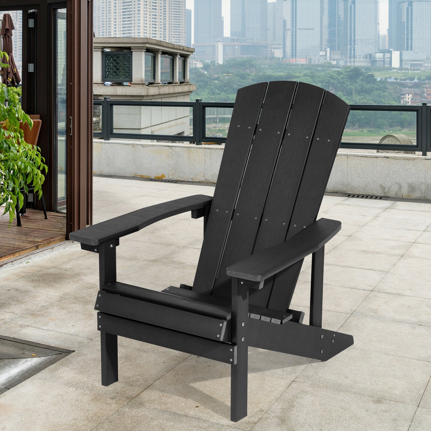 4 Slat Polywood Adirondack chair