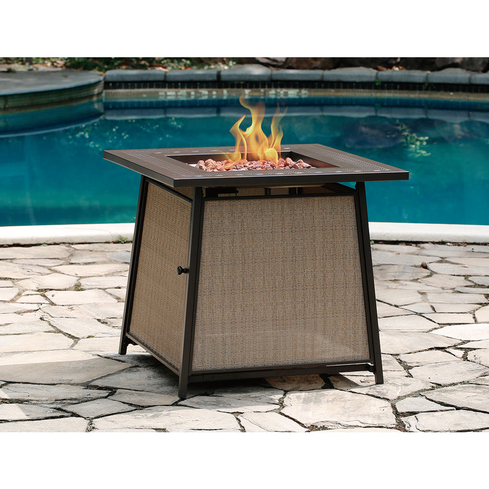 Fire table seating discount set