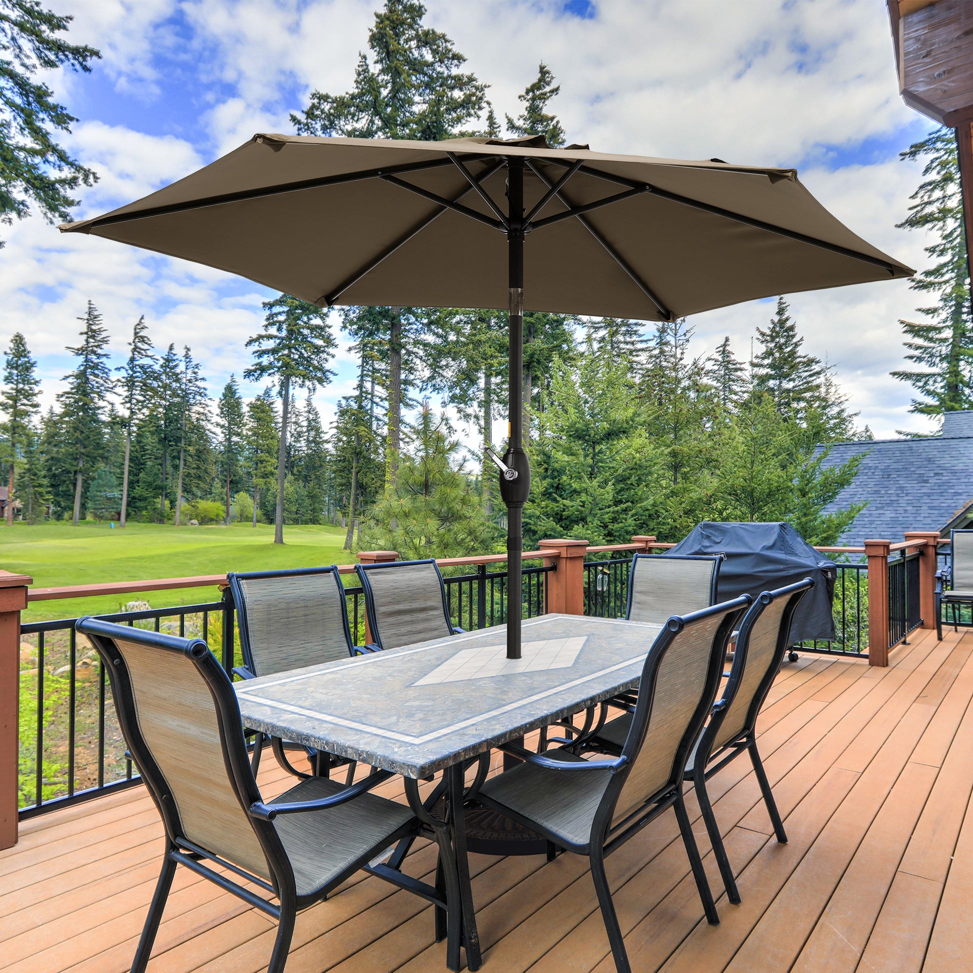 7.5 ft Patio Umbrella – grillncomfort