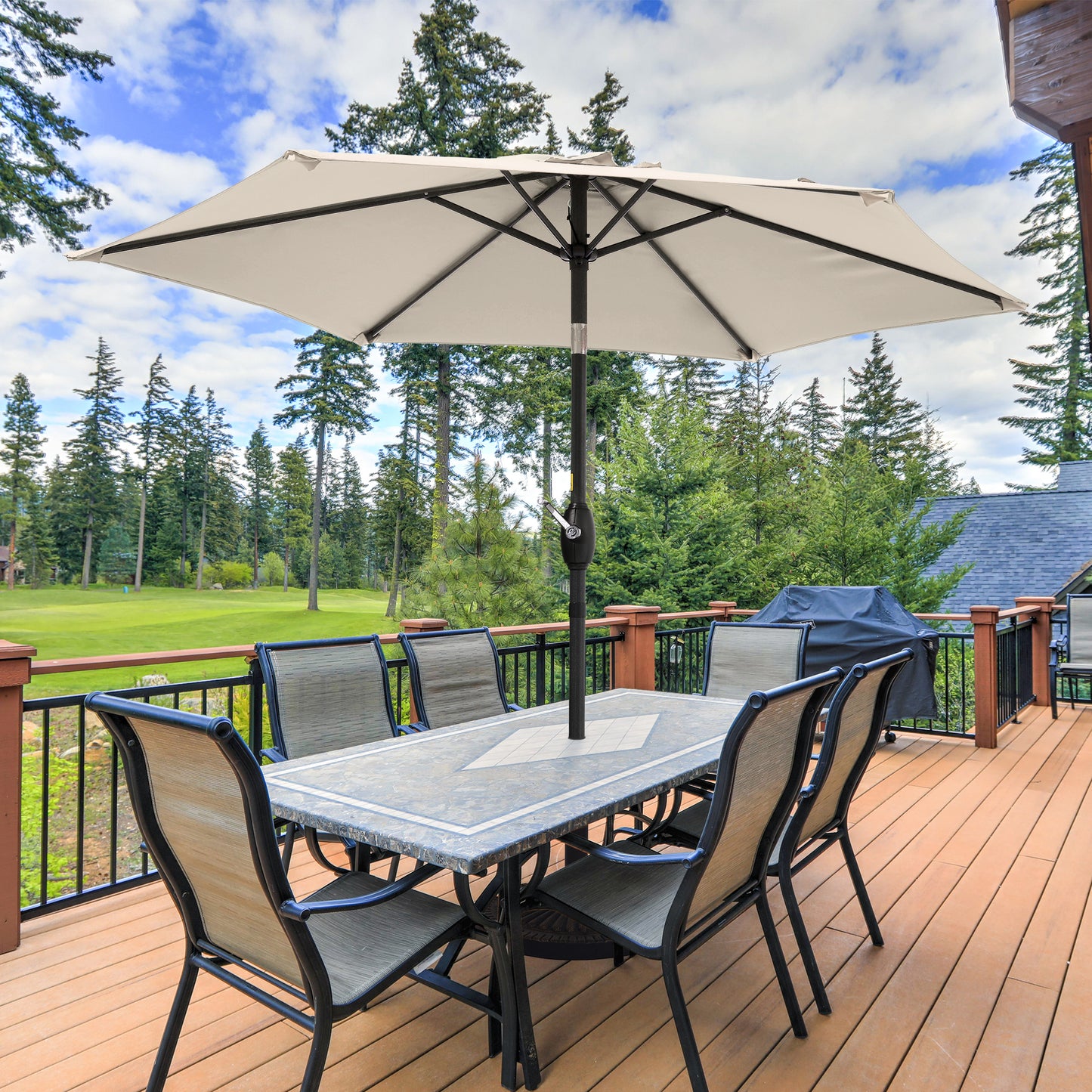 7.5 ft Patio Umbrella – grillncomfort