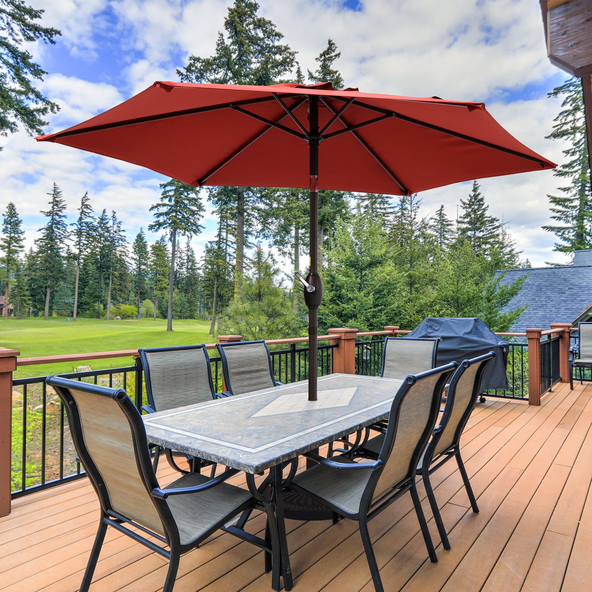 7.5 ft Patio Umbrella – grillncomfort