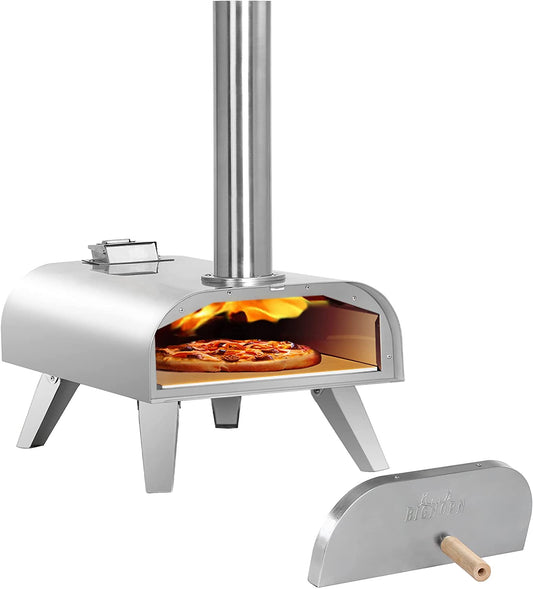 Stainless Steel Pellet Pizza Oven