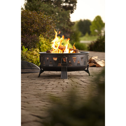 30" Round Wood Fire Pit